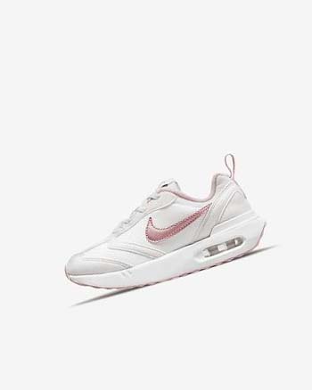 Nike Air Max Dawn Blancos Blancos Negros Rosas | MX 4622
